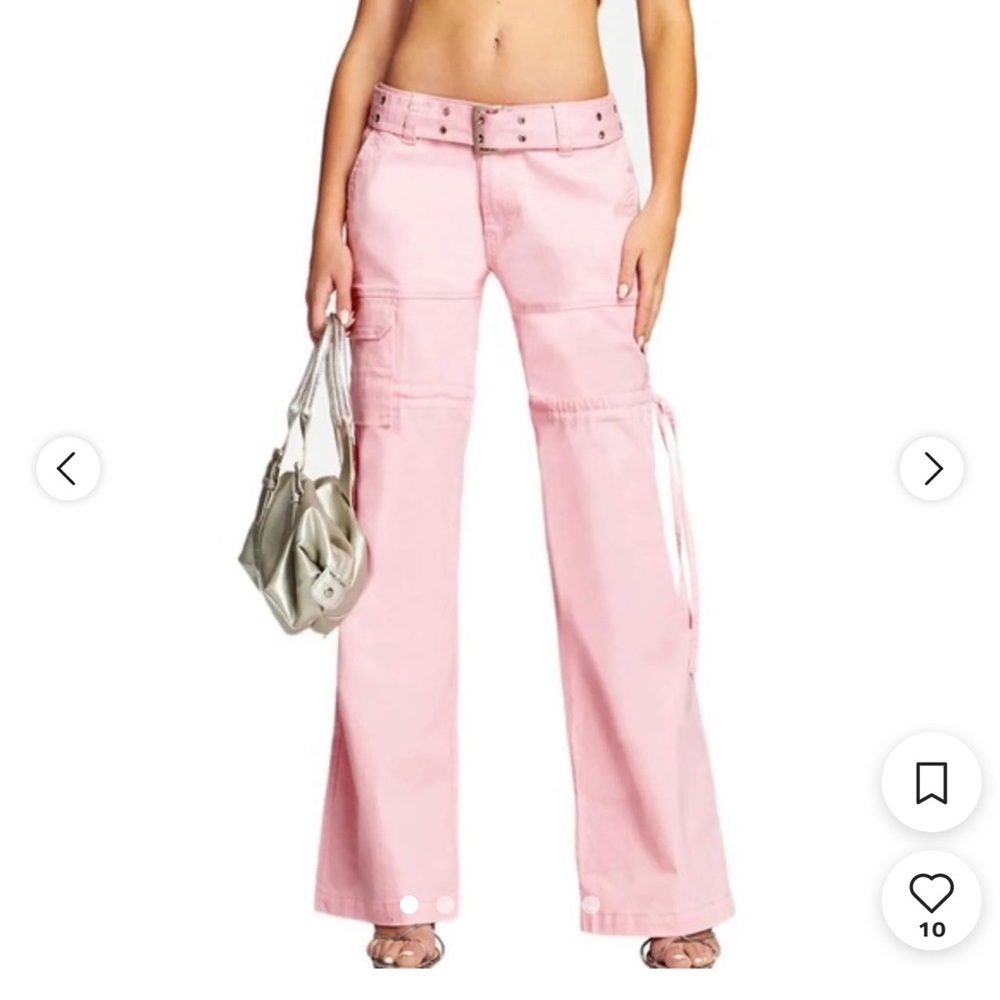 I.AM.GIA light Pink Naima Cargo Pants - Picture 3 of 9